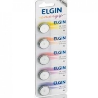 Bateria 3v Cr2032 Elgin Cartela C/ 5 Unidades