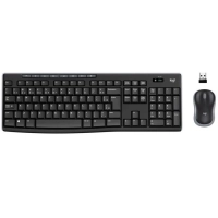 Teclado e Mouse Wireles Mk270 Logitech Preto