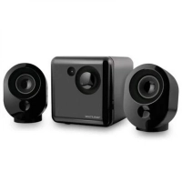 Caixa de Som Multilaser 2.1 15w Rms Preto