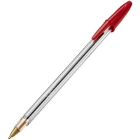 Caneta Bic Cristal Vermelha Ponta M�dia 1.0mm