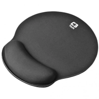 Mouse Pad Apoio Gel Preto C3tech Mp-100