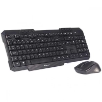Teclado e Mouse Wireless C3tech Preto K-w10 Bk