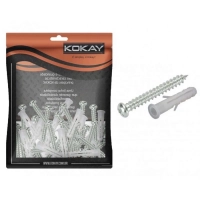 Parafuso C/ Bucha 10mm Pacote com 15 Pe�as Kokay