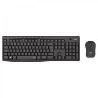 Teclado e Mouse Wireless Mk295 Silent Logitech Preto