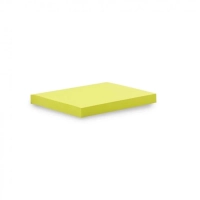Bloco Adesivo Maxprint Amarelo Neon Grande 76mm X 102mm 100 Folhas 1 Bloco