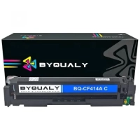 Toner Compatvel Hp Cf414a Azul 2,1k Sem Chip Byqualy