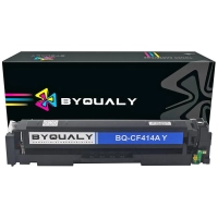 Toner Compatvel Hp Cf414a Amarelo 2,1k Sem Chip Byqualy