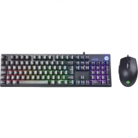 Teclado e Mouse Hp Usb Gamer Km300f Preto