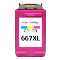Cartucho Compat�vel Hp 667xl Color Microjet