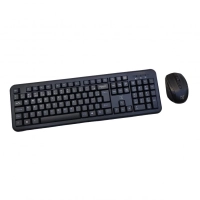 Kit Teclado e Mouse Wireless Exagon Usb 2.0 Preto