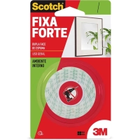 Fita Dupla Face 12mmx1,5m Espuma 3m Fixa Forte