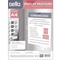 Display de Parede A4 Flexivel Cristal Dello 0534