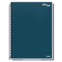 Caderno Universitario 160fls 10m Espiral C/D Credeal 200x275mm Cores Sortidas