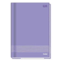 Caderno 1/4 96fls Costurado C/D Credeal Lift 140x200mm Cores Sortidas
