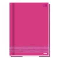 Caderno 1/4 48fls Costurado C/D Credeal Lift 140x202mm Cores Sortidas