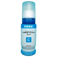 Tinta Compativel Canon Kora Gi-11 Azul 70 Ml