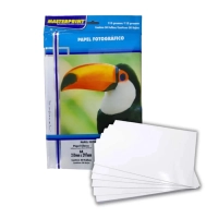Papel Foto Glossy 115g A4 - 50 Folhas Der 4