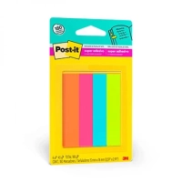 Marcador Adesivo Post-it 3m 76x15mm Flags 4 Cores