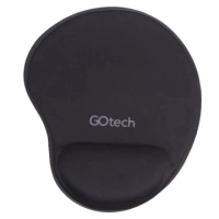 Mouse Pad com Apoio Ergonmico Go Tech Vb91 Preto
