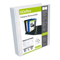 Fichario A4 Go Office 60mm 4 Argolas Branco