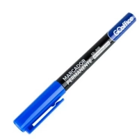 Caneta Retroprojetor Cd/Dvd Go Office 2mm Azul