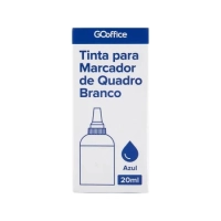 Tinta para Marcador de Quadro Branco Go Office Azul 20ml