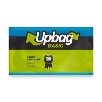 Saco para Lixo Basic Up Bag Azul 30l 50un