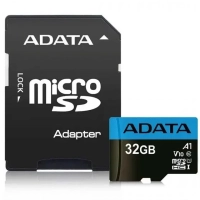 Cartao de Memoria 32gb Sd Adata Class 10uhsi Micro + Adaptador Ausdh32guicl10ra1