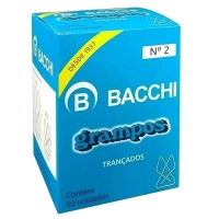 Clips N.2 Grampo Tranado Galvanizado C/50un Bacchi