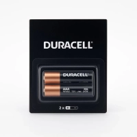 Pilha Duracell Aaa com 2 Unidades - Embalagem Econmica