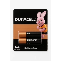 Pilha Duracell Aa Carteca com 2 Unidades - Embalagem Econmica