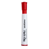 Marcador Quadro Branco Vermelho Mark Maxprint Ponta Poliester - Unidade