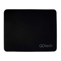 Mouse Pad Basico Go Tech Preto