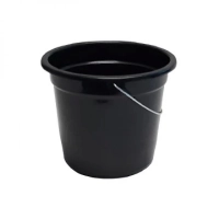 Balde Plastico Shangrila Preto 15l