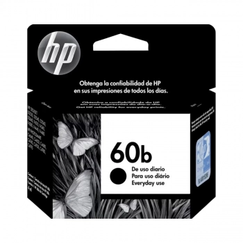 Cartucho Hp 60b Preto Original Cc636wb