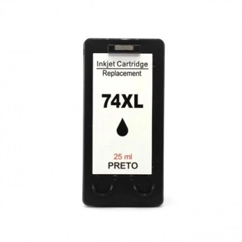 Cartucho Compat�vel Hp 74xl Preto - Microjet
