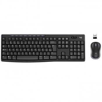 Teclado e Mouse Wireles Mk270 Logitech Preto