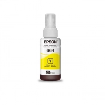 Tinta Epson Amarela Refil T664420 70ml Original