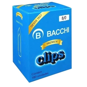 Clipes para Papis Bacchi 8/0 500gr