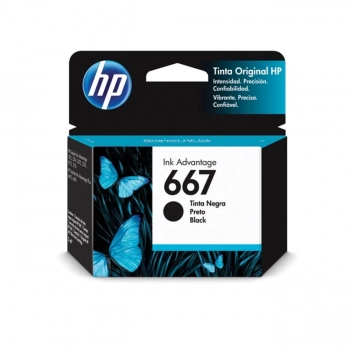 Cartucho Hp 667 Preto 3ym79ab 2ml
