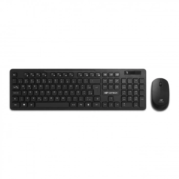 Teclado e Mouse Wireless C3tech Preto K-w20bk