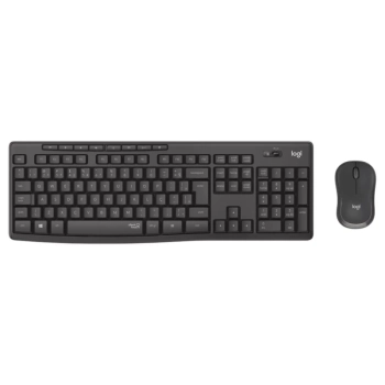 Teclado e Mouse Wireless Mk295 Silent Logitech Preto