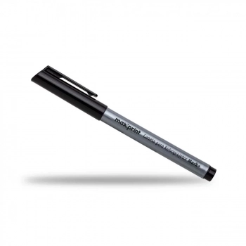 Caneta para Retroprojetor Preta Mark Maxprint Ponta Poliester