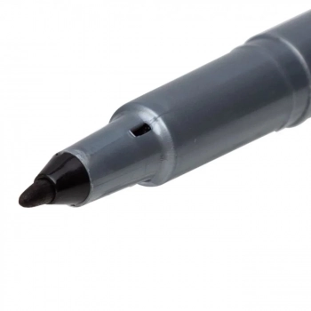 Caneta para Retroprojetor Preta Mark Maxprint Ponta Poliester