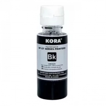 Tinta Compativel Hp Kora Gt53 Preta 90ml
