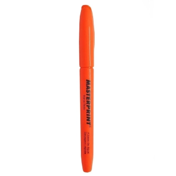 Caneta Marca Texto Masterprint Laranja - Mp612