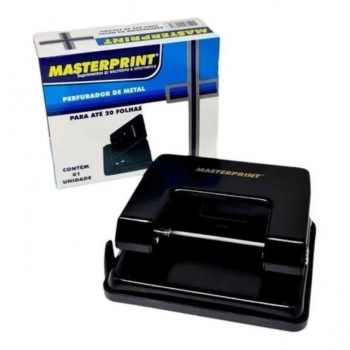 Perfurador de Pap�is Masterprint At� 20 Folhas Mp801
