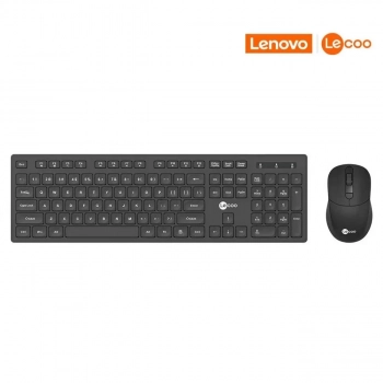 Teclado e Mouse Wireless Kw201 Lecoo