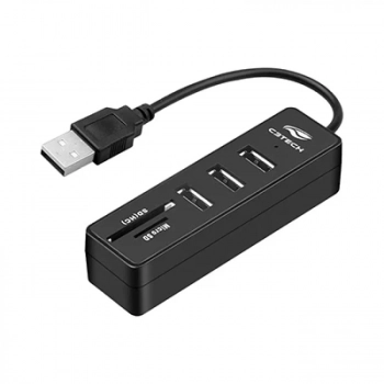Hub Usb 3 Portas C3tech 2.0 Hu-l200bk