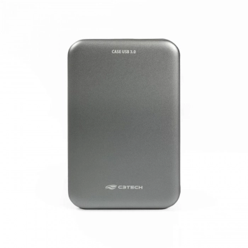 Case de Hd 2.5 C3tech Preta Usb 2.0 Ch-350cb